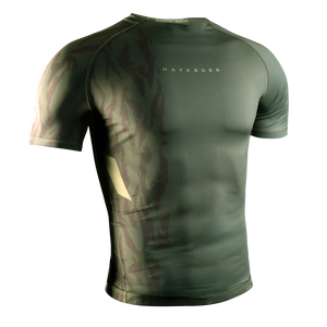 color_Recon Green | Hayabusa Men’s Apex Short Sleeve Rash Guard