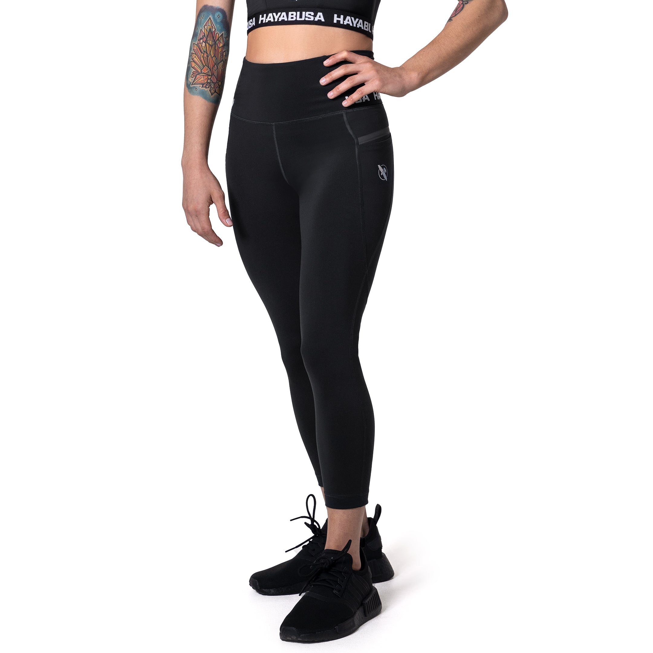 Hayabusa Women's High Rise 3/4 Leggings • Hayabusa Canada